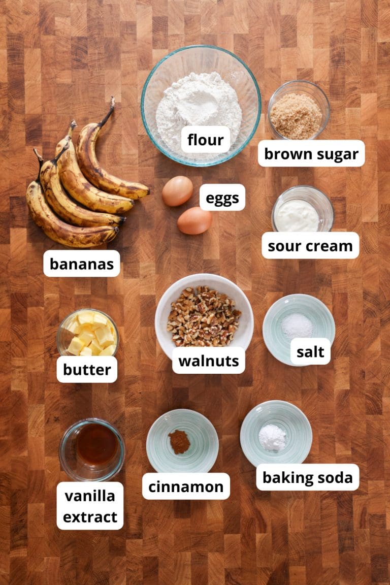 Moist Banana Bread Without Loaf Pan