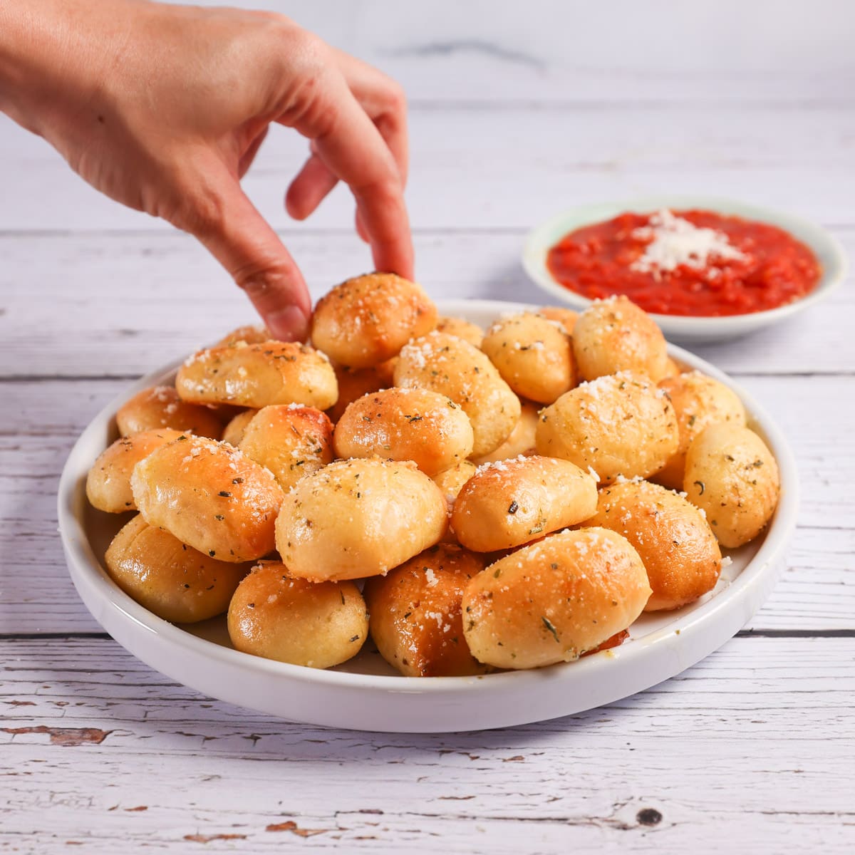 Easy Domino's Parmesan Bread Bites Copycat Recipe - Food Over Comfort